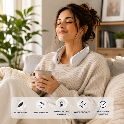 Kozyvel™e Premium Portable Neck Fan